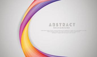 Waving elegance abstract background with dynamic gradation color. Futuristic design for wallpaper. backdrop, posters, banner and others users vector