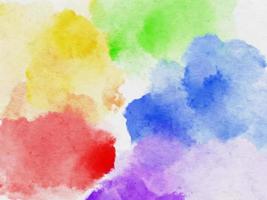 Hand painted Abstract design watercolor background vector