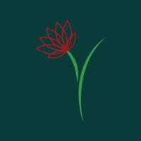 logotipo de flor gratis vector
