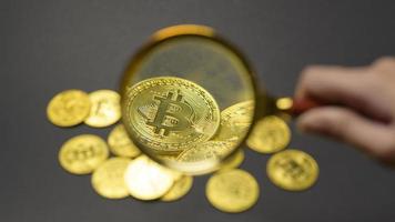 Cryptocurrency bitcoin the future coin,bitcoin mining and Technology global network connections concept photo