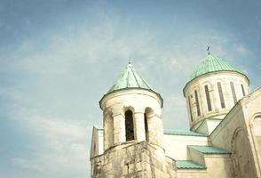 Kutaisi cathedral view photo