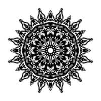 Hand drawn mandala. decoration in ethnic oriental  doodle ornament. vector