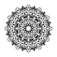 Hand drawn mandala. decoration in ethnic oriental  doodle ornament. vector