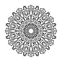 Hand drawn mandala. decoration in ethnic oriental  doodle ornament. vector