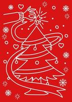 Christmas theme and background vector