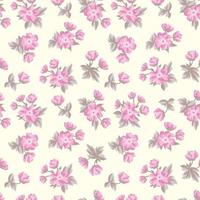 Floral seamless pattern. Flower background. Floral seamless texture with flowers. Flourish tiled wallpaper vector