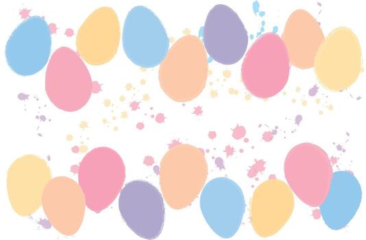 Happy easter background. vector