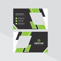 Free Modern Business Card Template vector