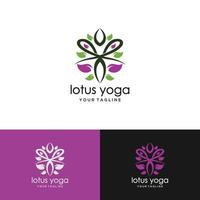 flor de loto logotipo abstracto belleza spa salón cosméticos marca lineal. plantilla de moda de lujo de diseño vectorial de logotipo de hoja en bucle. vector