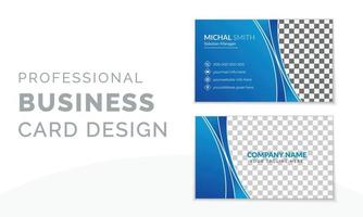 Modern Business Card design template vector