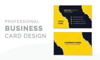 Modern Business Card design template vector