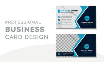 Modern Business Card Template vector