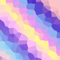 Abstract Colorful Background. Vivid Mosaic Pattern vector