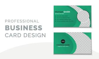 Modern Business Card Template vector