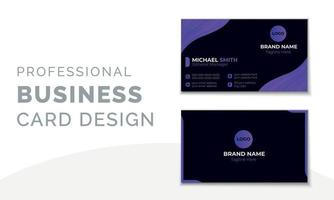 Modern Business Card Template vector