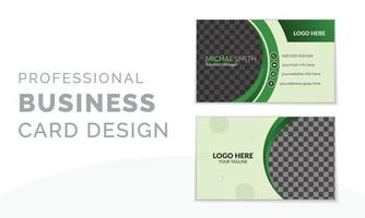 Modern Business Card design template vector