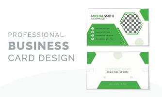 Modern Business Card design template vector