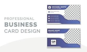 Modern Business Card Template vector