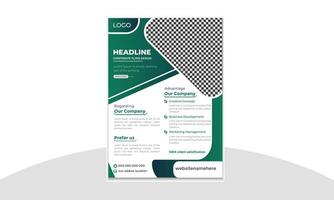 Corporate Business flyer design template. Geometric shape business flyer design layout, business banners, business poster design and leaflets. vector