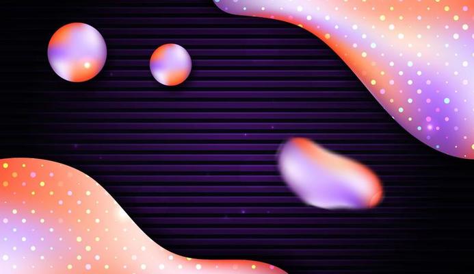 trendy Liquid color background design. with Fluid gradient shapes composition . Futuristic design posters. space on for text Eps10 vector.