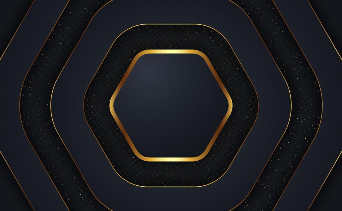 Gold Hexagon Background Vector Art, Icons, and Graphics for Free Download