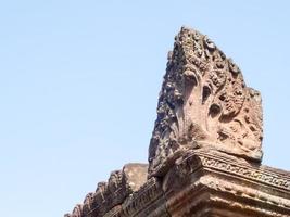 Phanom Rung Historical Parkis Castle Rock old Architecture about a thousand years ago at Buriram ProvinceThailand photo