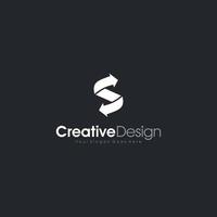 Letter S logo Design Template for personal and company Design vector