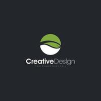Logo Design Natural Globe Circle abstract Logo Template Design Vector, Emblem, Design Concept, Creative Symbol design vector element for identity, logotype or icon Creative Design