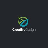 Vector Logo Creative Design Technology Business Template EPS 10