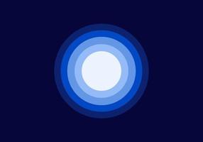 Blue spectrum gradient color vector