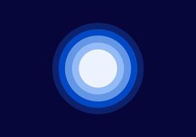 Blue spectrum gradient color vector