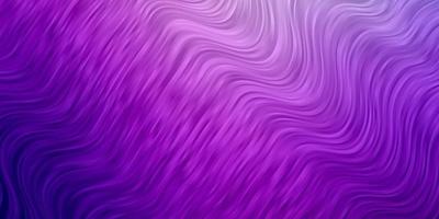 Light Purple vector pattern with wry lines.