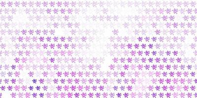 Light Purple vector texture with disease symbols.