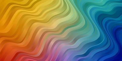 Light Multicolor vector pattern with lines.