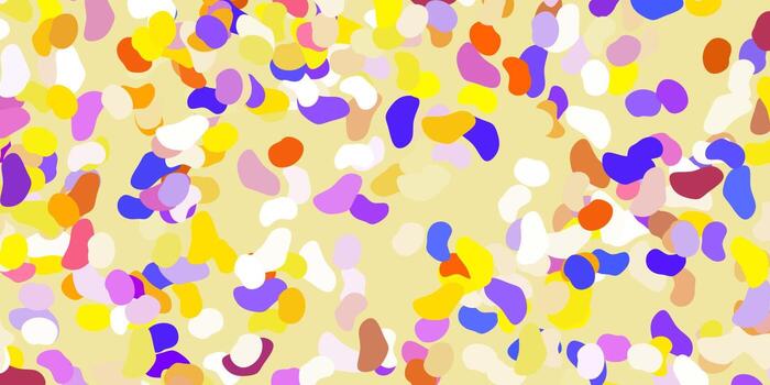 Light blue, red vector pattern with abstract shapes.