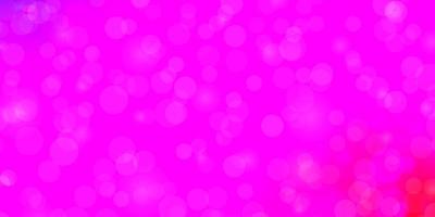 Light Purple, Pink vector template with circles.