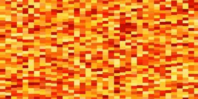 Light Red, Yellow vector background with rectangles.