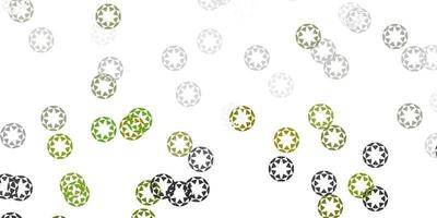 Light gray vector template with circles.