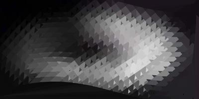 Dark gray vector gradient polygon layout.