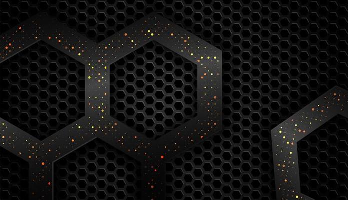 Black Hexagon Background Vector Art, Icons, and Graphics for Free Download