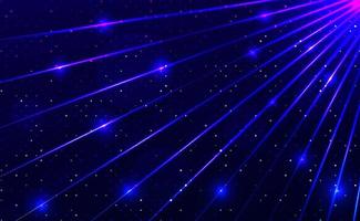 abstract dark blue background with glitters combine with light effect. used for banner, template, wallpaper - vector