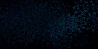 Dark blue vector layout with lines, triangles.