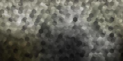 Light gray vector cover with simple hexagons.