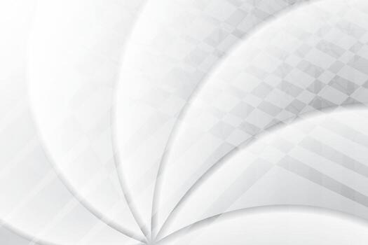 Abstract white and gray color, modern design background with geometric shape. Vector illustration.