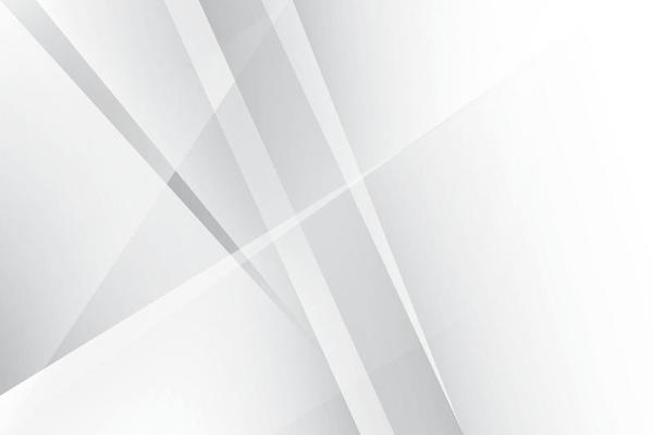 Abstract white and gray color, modern design background with geometric shape. Vector illustration.