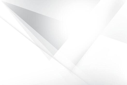 Abstract white and gray color, modern design background with geometric shape. Vector illustration.