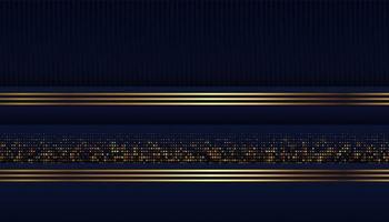 abstract dark blue shape with overlap background vector