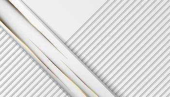 luxury golden light lines with white gray background vector