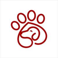 plantilla de vector de logotipo de mascota animal