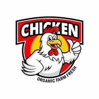 Chicken Logo design vector template